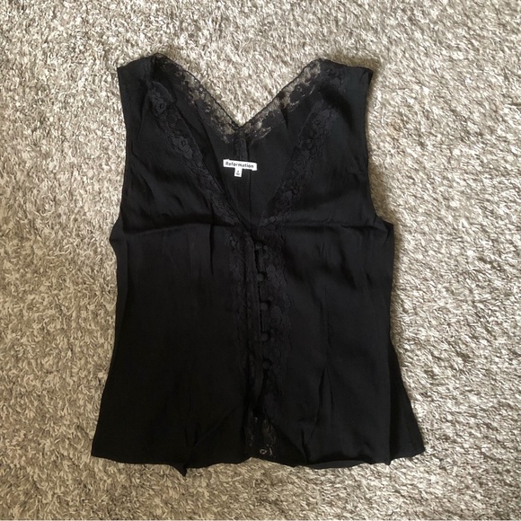 Reformation Cristina Top - Black - Picture 4 of 7